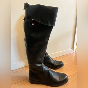 Knee high riding boots Black 9